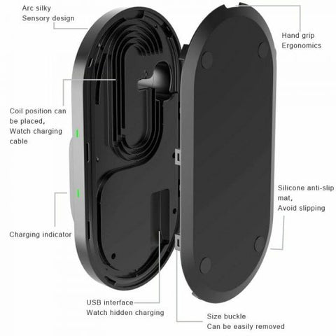 3 In 1 Desktop Wireless Charger