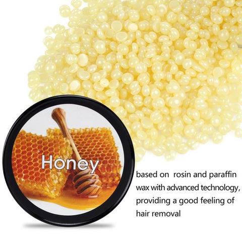 100g honey Depilatory Hard Wax Beans for Hair Removal Pearl Beads Self Waxing Honey bulk beans for sale