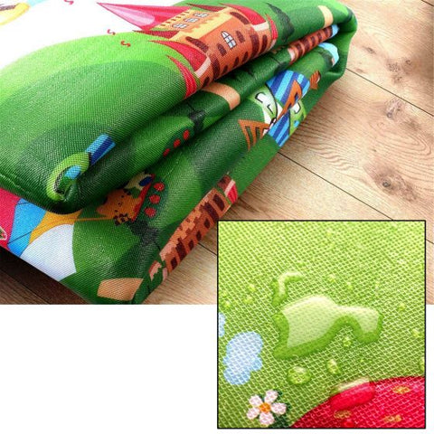 Double Sided Anti Skid Waterproof Carpet Baby Kids Mat Floor Rug Picnic Cushion  for Crawling & Play