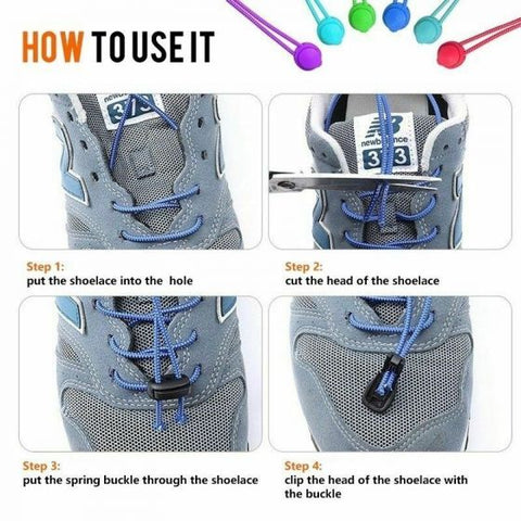 Elastic No Tie Shoelaces