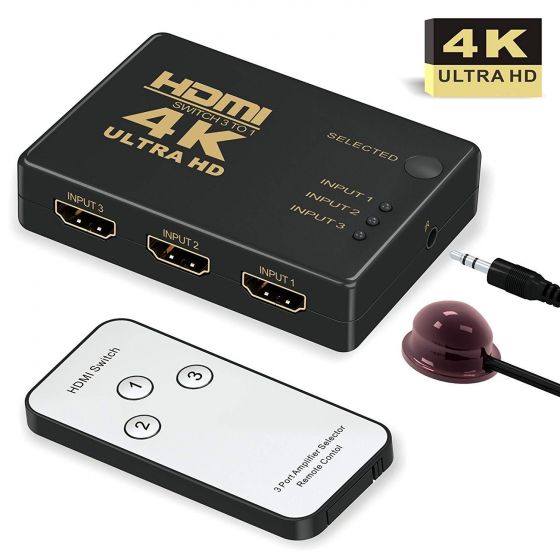 3-Port HDMI Splitter