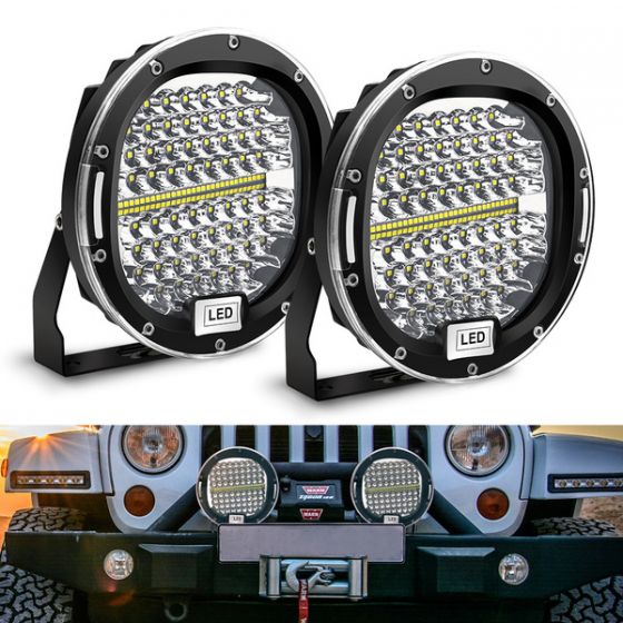 300W LED Work Light Bar Spot Beam Offroad Driving Headlamp Fog Lights for Jeep Wrangler SUV ATV Tractor Boat