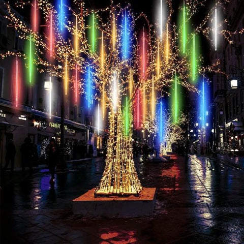 50cm LED Shower Rain Falling String Lights