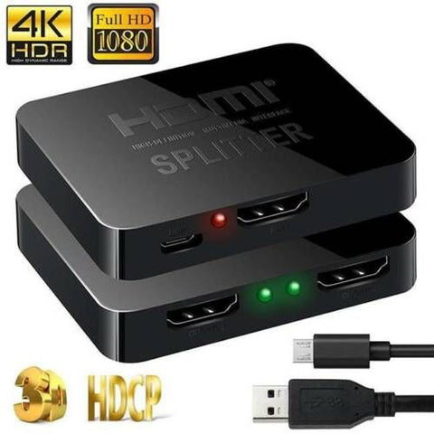 1 Input 2 Output 4K 3D HDMI Splitter