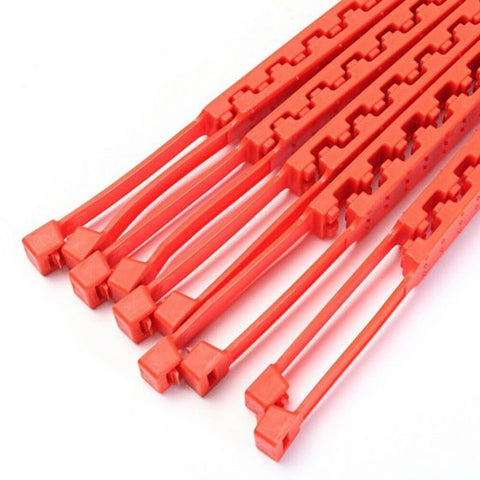 10 Pcs Anti-Skid Car Cable Tire Emergency Traction Mud Snow Chains for SUV Car Driving