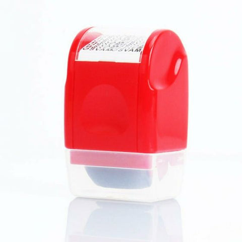 2Pcs Identity Theft Protection Roller Stamp