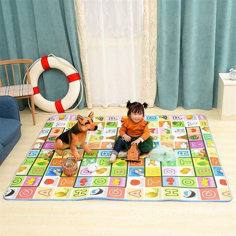 Double Sided Anti Skid Waterproof Carpet Baby Kids Mat Floor Rug Picnic Cushion  for Crawling & Play