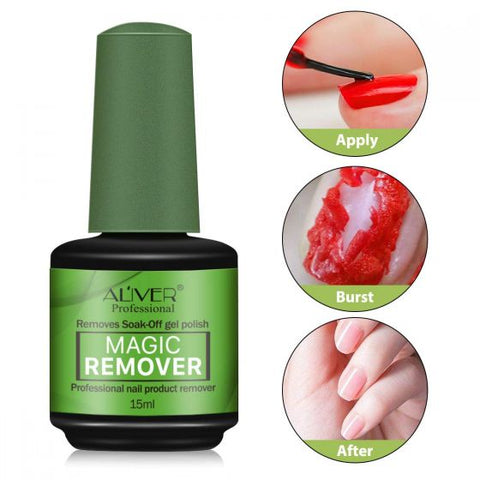 15ml Magic Nail Polish Remover Removing Manicure Removal Liquid