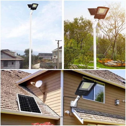 Solar Street LED Light  W/ Remote