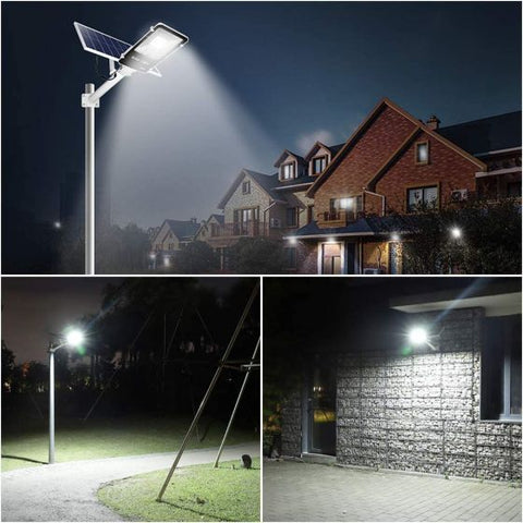 Solar Street LED Light  W/ Remote