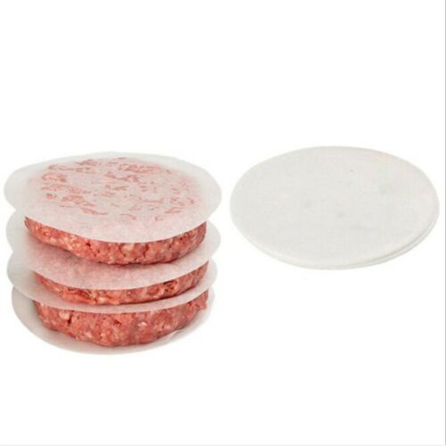 50pcs Round Hamburger Oil Blotting Paper BBQ Grill Paper Absorbing Sheet - 10CM