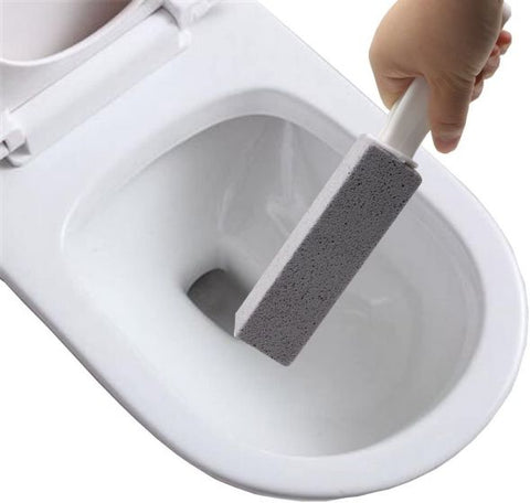 2PCS Premium Toilet Bowl Cleaning Stone with Handle, Pumice Stone Toilet Bowl Cleaner, Easy to Remove Unsightly Toilet Rings, Tile, Toilets, Sinks, Bathroom, Bathtubs, Hardwater, Lime, Rust