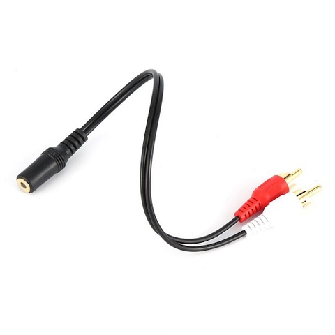 3.5mm Audio Female to 2 RCA Male Stereo Cable Y Connector Audio Cable