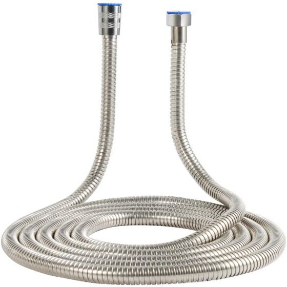 138 Inches Shower Hose Flexible Stainless Steel Tube for Handheld Shower Head Extra Long Explosion Proof Replacement Hose with Brass Fitting