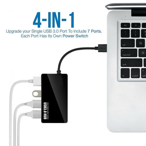 4 Port USB Hub