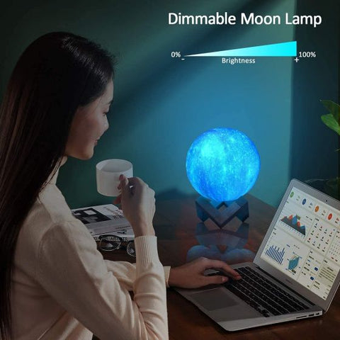 3D Moon LED Light