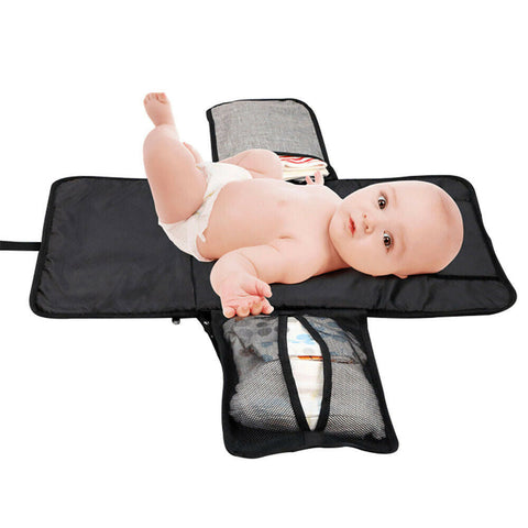 Portable Baby Infant Urine Changing Mat Pad Nappy Cover Waterproof Change Clutch