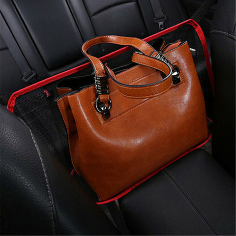 Advanced Car Net Pocket Handbag Holder Organizer Seat Side Storage Mesh Bag Tidy