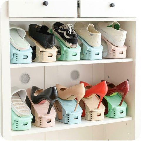 4Pcs/Set Shoe Rack Organizer