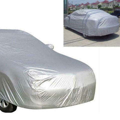 Weather Proof Car Cover Universal Size Waterproof Rain/UV/Dust Resistant L