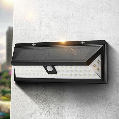 90LED Solar Power PIR Motion Sensor Light Outdoor