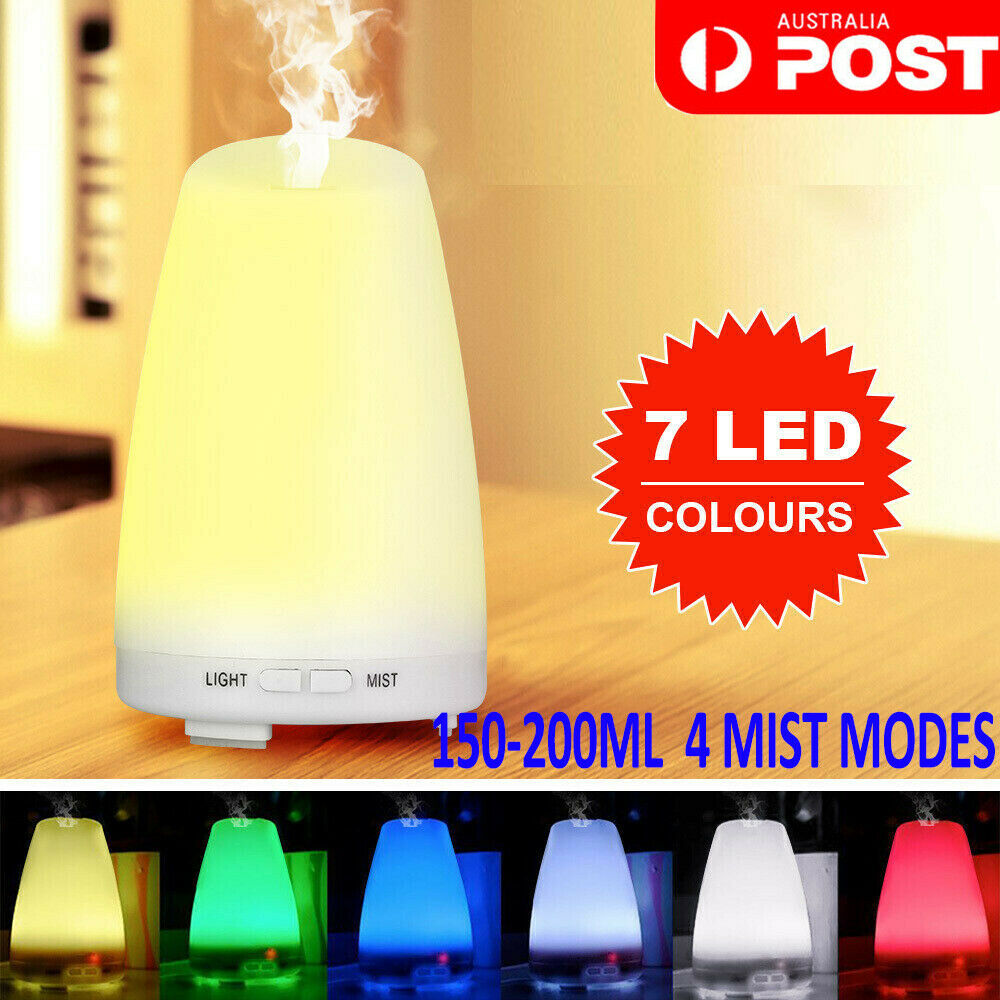 Essential Oil Humidifier Ultrasonic Air Diffuser Aroma Aromatherapy Air Purifier