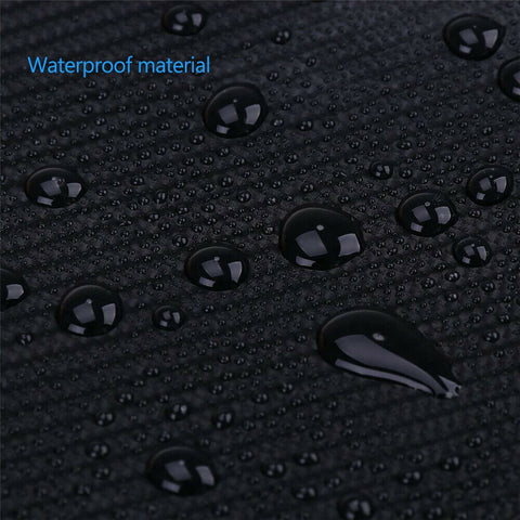 50cm x1.51M 4D Gloss Black Carbon Fibre Fiber Vinyl Car Wrap Air Release Film