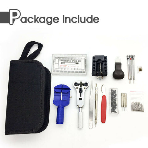 504Pcs Watch Repair Tool Kit Watchmaker