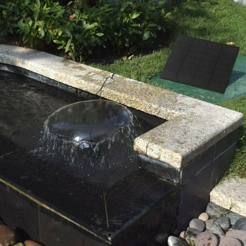 1.5W Solar Power Water Pump Fountain Submersible Pool Panel Home Garden Pond