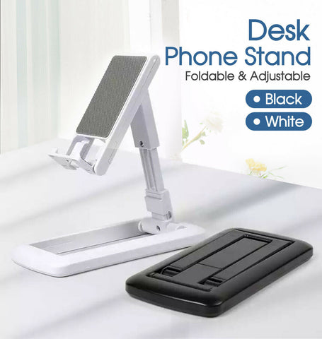 Universal Foldable Adjustable Desk Stand Holder For Mobile Phone Tablet