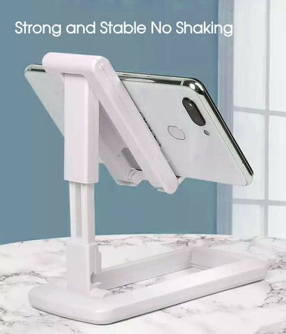 Universal Foldable Adjustable Desk Stand Holder For Mobile Phone Tablet