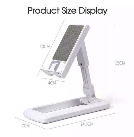 Universal Foldable Adjustable Desk Stand Holder For Mobile Phone Tablet