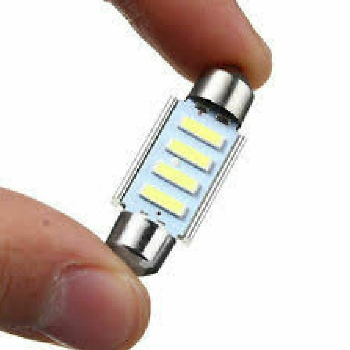 4 x 31MM FESTOON 7020 4SMD LED INTERIOR DOME MAP LIGHT BULB GLOBE 12V CAR 4WD