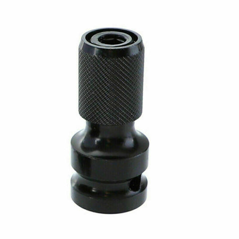 1/2inch Drive to 1/4inch Hex Drill Chuck Change Socket Adapter For Impact Wrench