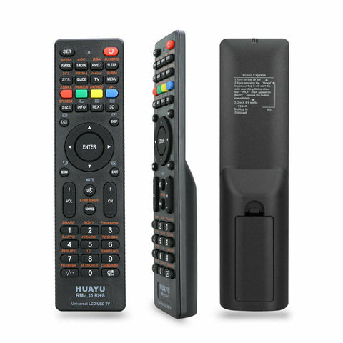 TV Remote Control Universal LCD/LED For Sony/Samsung/Panasonic/LG/TCL/Soniq