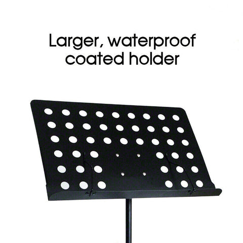 Adjustable Music Stage Stand Heavy Duty Metal Music Sheet Conductor Folding