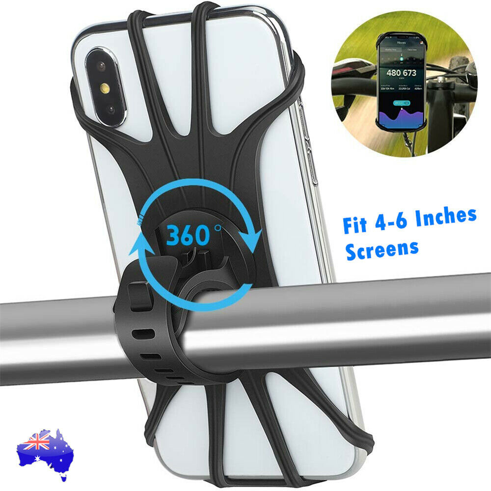 Universal Motorcycle Bike Mount Phone Holder Bicycle Cradle for iPhone Galaxy