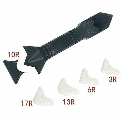 3 in 1 Silicone Caulking Tool Removal Residue Scraper Kit Sealant Replace Set HG