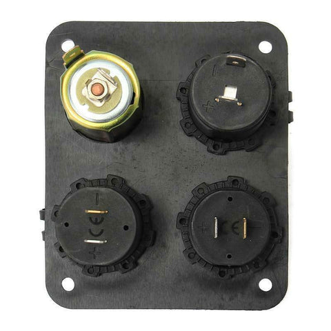 12V-24V Car Cigarette Lighter Socket Dual Plug + Dual USB Port Charge +Voltmeter