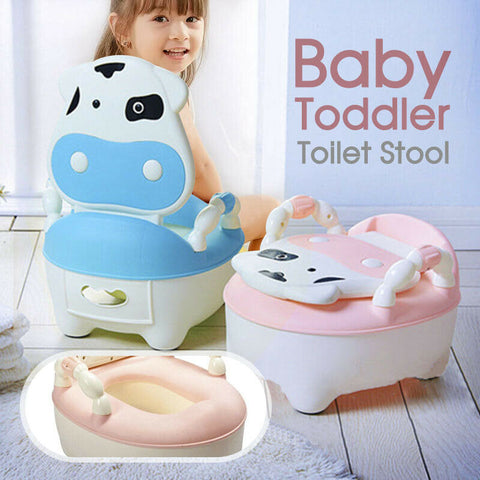 Safety Kids Baby Toilet Training Seat Chair Potty Trainer Cute Cartoon