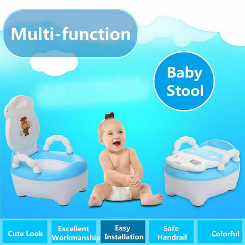 Safety Kids Baby Toilet Training Seat Chair Potty Trainer Cute Cartoon