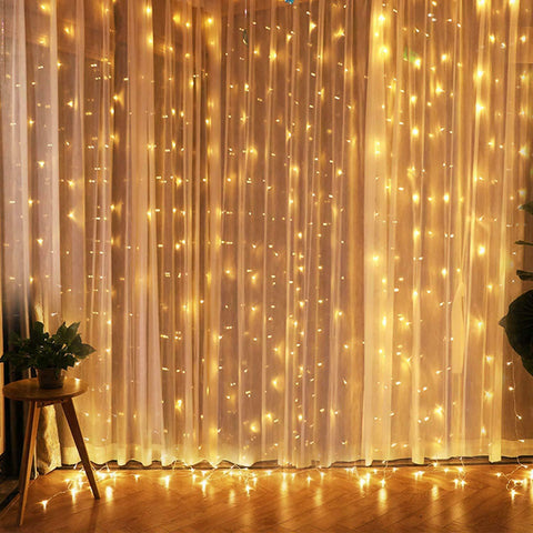 500LED 100M Fairy String Lights Warm White Christmas Tree Xmas Party Wedding