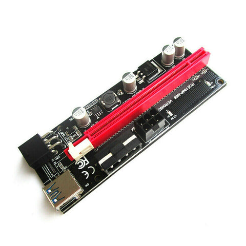 VER009S PCI-E Riser Card PCIe USB 3.0 Data Cable Bitcoin Mining