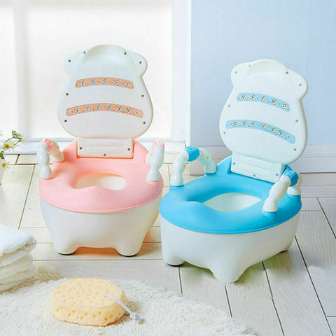 Safety Kids Baby Toilet Training Seat Chair Potty Trainer Cute Cartoon