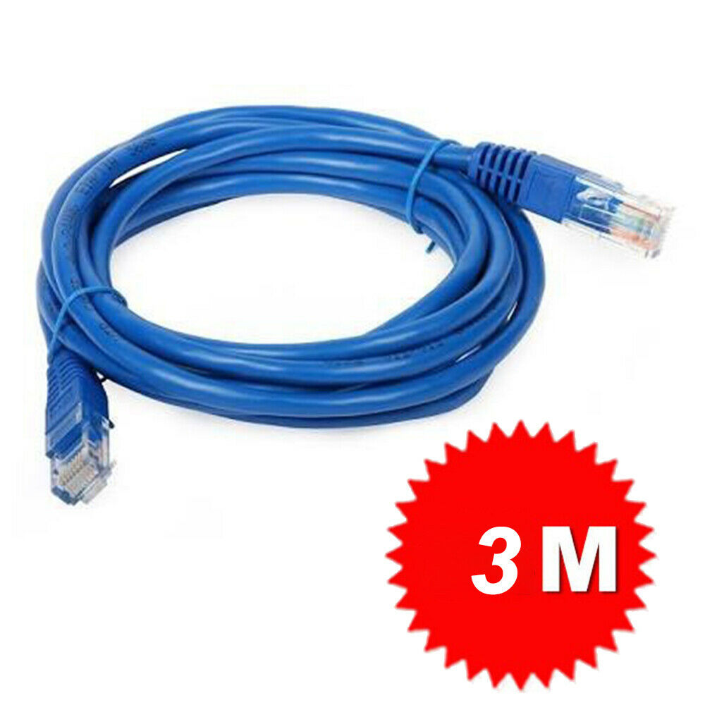 Ethernet Network Lan Cable CAT6 1000Mbps 3m 5m 10m 15m 20m