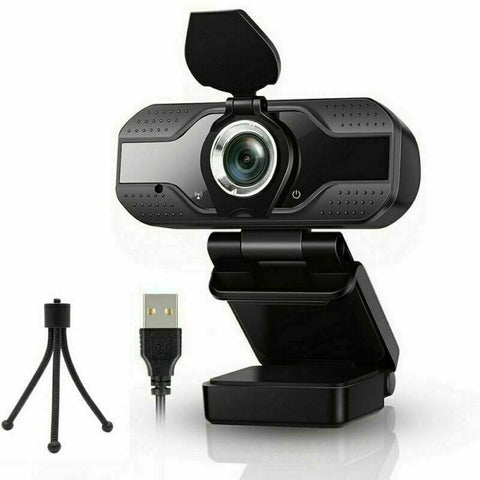 Webcam 1080P Full HD USB 2.0 For PC Desktop & Laptop Web Camera with Microphone