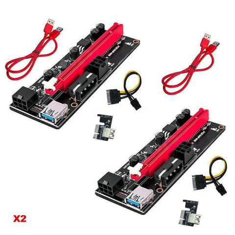 VER009S PCI-E Riser Card PCIe USB 3.0 Data Cable Bitcoin Mining