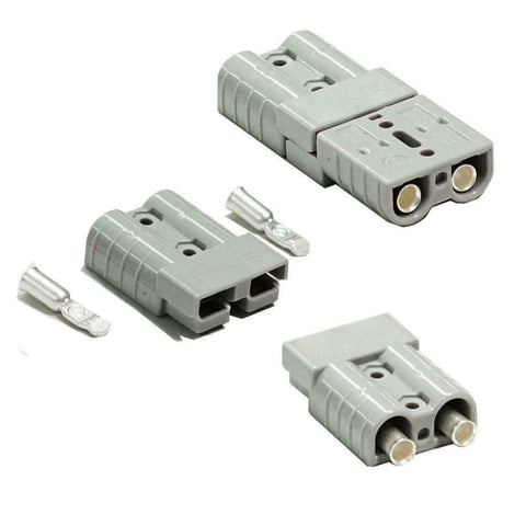 Anderson Style Plug Connectors Exterior DC Solar Caravan Power 12-24V 50AMP