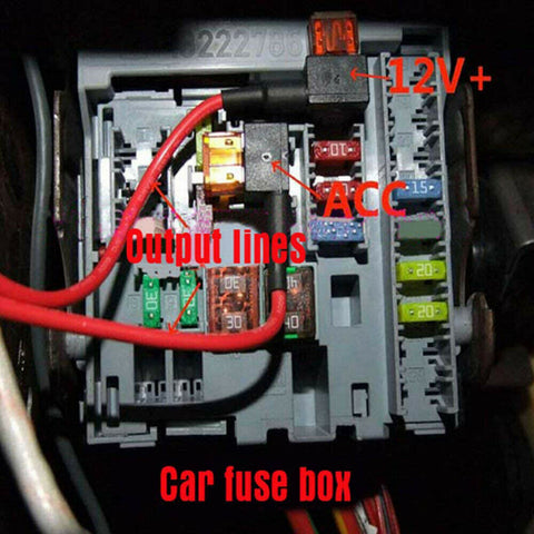 5PCS Add A Circuit Fuse Tap Car Mini Micro Blade Fuse Box Holder 12V Low Profile