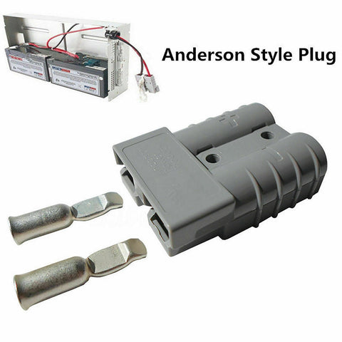 Anderson Style Plug Connectors Exterior DC Solar Caravan Power 12-24V 50AMP